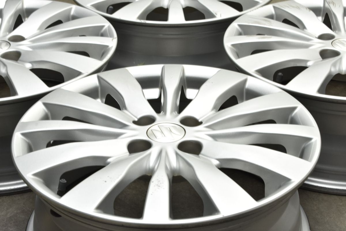 ノーマル戻し スタッドレス等用に スズキ スイフト 純正 16in 6J 45 PCD100 4本 イグニス クロスビー ハスラー ソリオ スペーシア