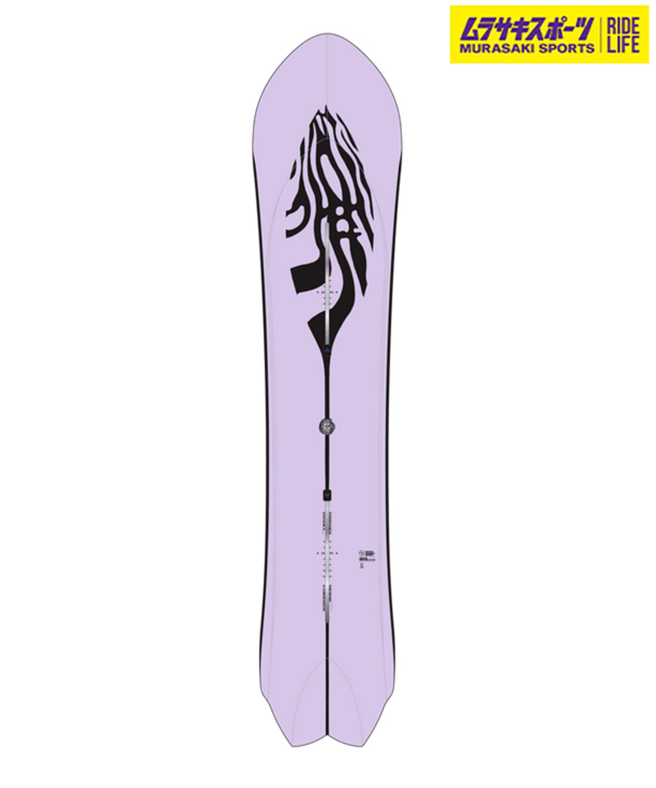 【ムラスポ公式】新品 BURTON バートン スノーボード 板 メンズ Unisex 3D Fish Board ムラサキスポーツ 24-25モデル LL C21