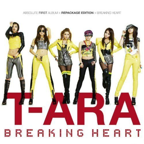 T-ARA 【 BREAKING HEART 】 韓国盤CD 限定盤 リパケ CD)T-ara 1集 - Breaking Heart (リパッケージ) (通常版)(韓国盤)／T