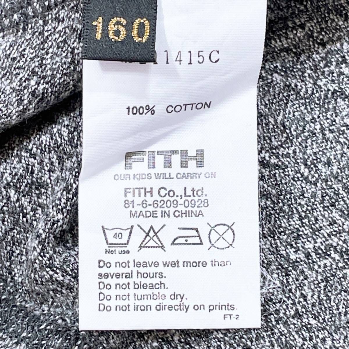 キッズ150cm/160cm FITH FINE METHOD トップス Tシャツ 半袖Tシャツ