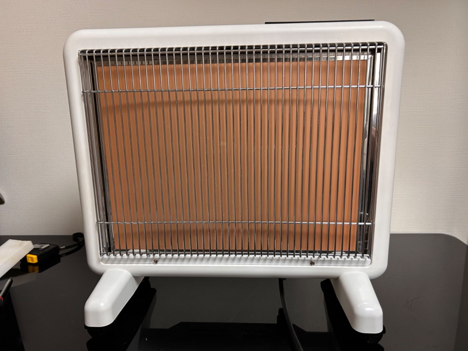 【値下げ】▲△▲サンルミエ タイマー付 E800L-TM 遠赤外線ヒーター016 サンルミエ タイマー付遠赤外線暖房器 E800L-TM2 タイマー付き白