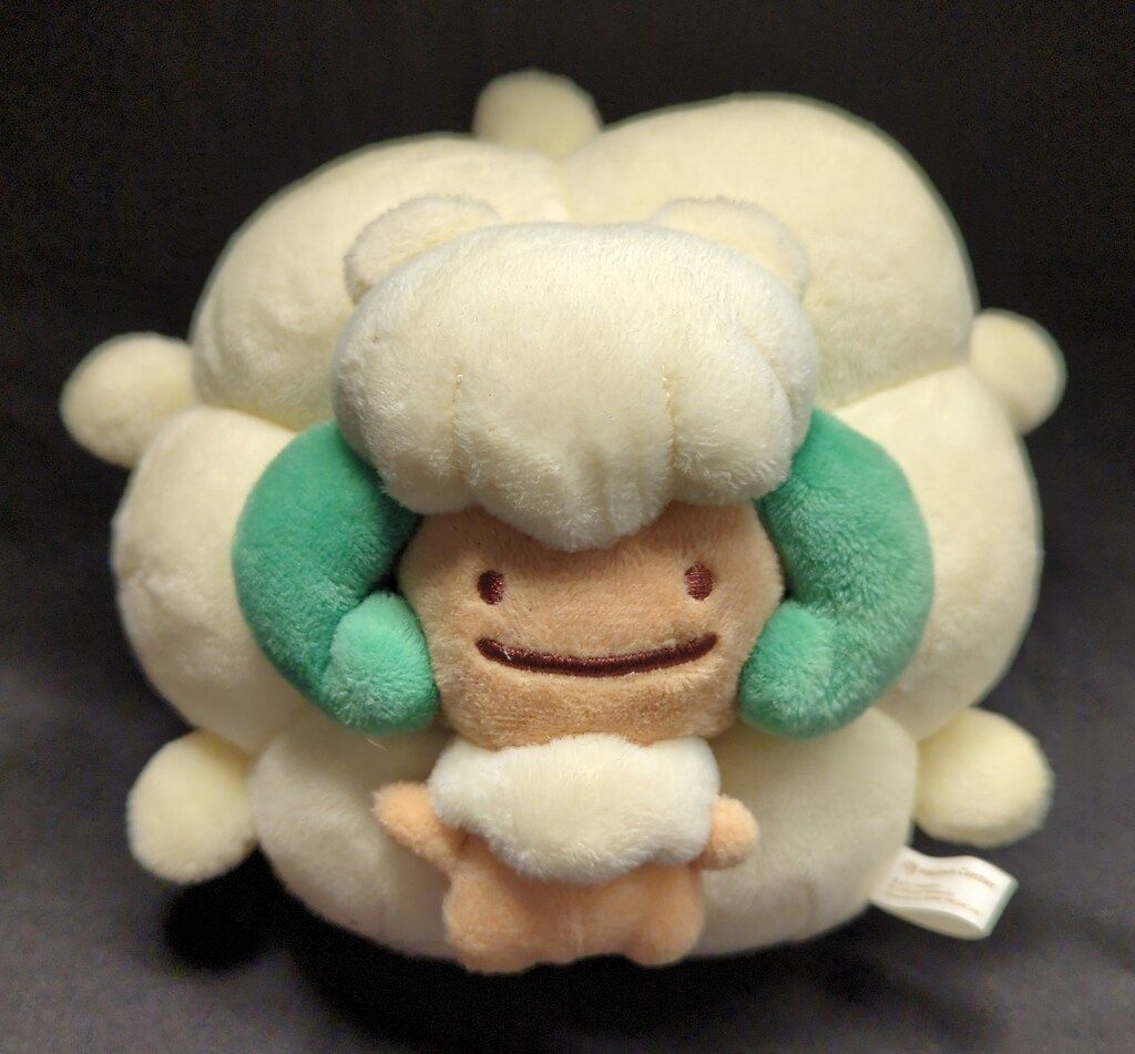 新品 タグ付 ポケモンセンター へんしんメタモン ぬいぐるみ エルフーン 41RlgB+W4pL.jpg_BO30,255,255,
