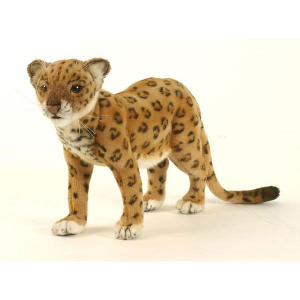 HANSA アナトリアヒョウ28 L28(cm) 5189 ぬいぐるみ ハンサ クリスマス 誕生日 プレゼント 動物 犬 猫 鳥 うさぎ ペンギン アニマル 置物 人形 フィギュア KOESEN ケーセン 大きい マスコット 実物大 