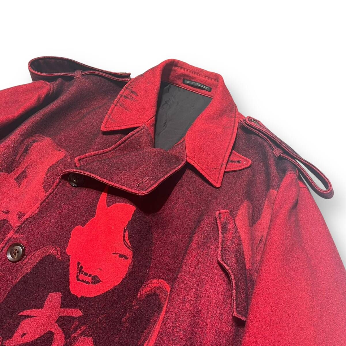 yohji yamamoto 18aw 赤フラノ サイズ2 yohji yamamoto 18aw 赤フラノ サイズ2 yohji yamamoto 18aw 赤