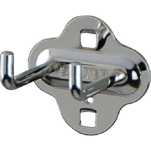 ＳＨＵＴＥＲ パンチングパネル用Ｌ字フックダブル ５０ｍｍ １０個入り