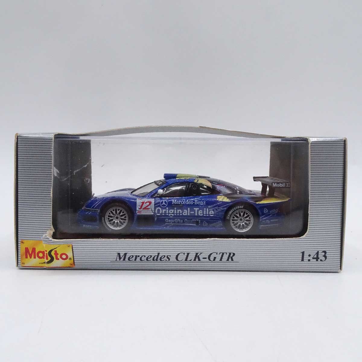 Maistoマイスト 1/43 Mercedes-Benz CLK-GTR ブルー メルセデス