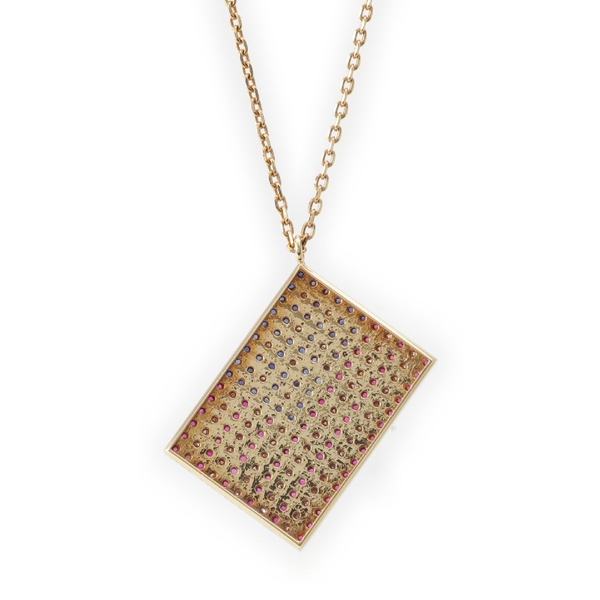 ノーブランド アメリカ国旗モチーフ メレダイヤ D0.48ct ルビー  