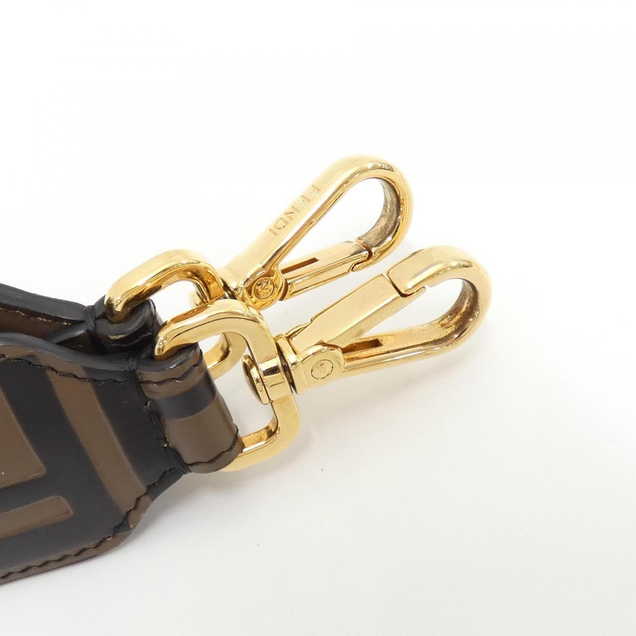 美品 フェンディFENDI フラワー ショート ストラップユー 8AV105 FENDI フェンディ バッグストラップ MINI STRAP YOU ミニ