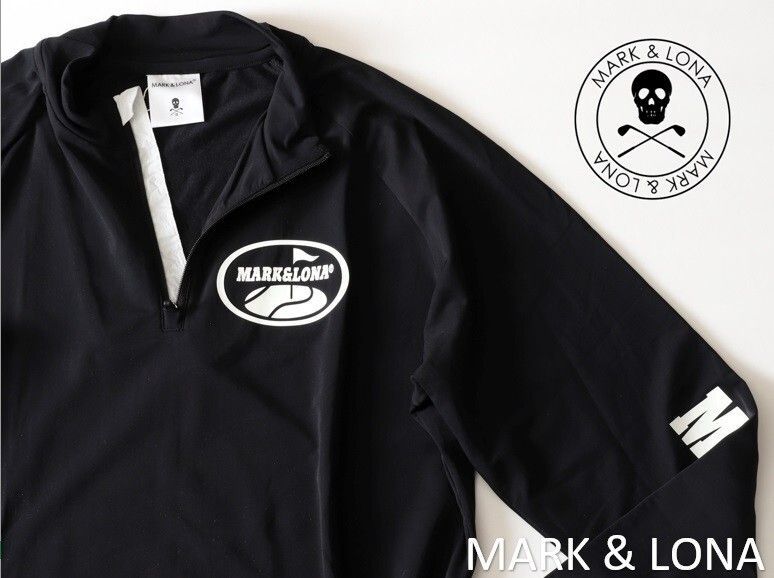 美品】MARK&LONA ハーフジップシャツ フリース素材 【公式通販】