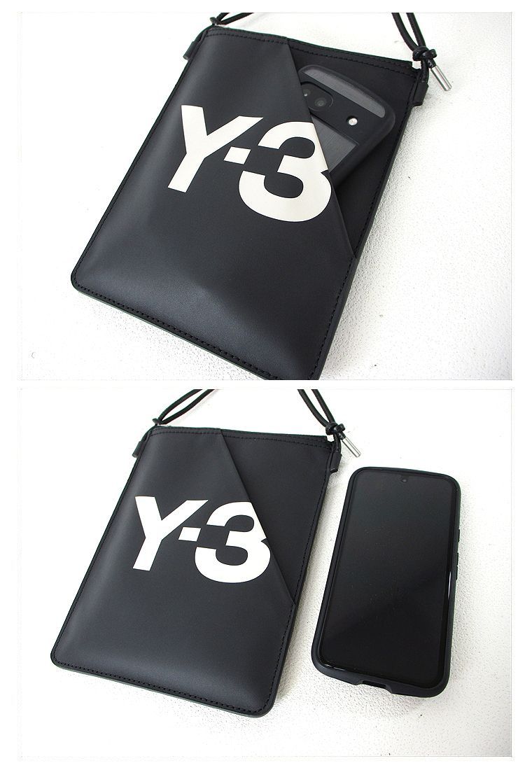 Y-3 ワイスリー カーフレザークロスボディバッグ Y-3 CROSS BODY コンパクト YOHJI YAMAMOTO adidas 山本耀司 ショルダーバッグ 通勤通学 ユニセックス 男女兼用 レディースバッグ メンズバッグ カバン かばん 鞄