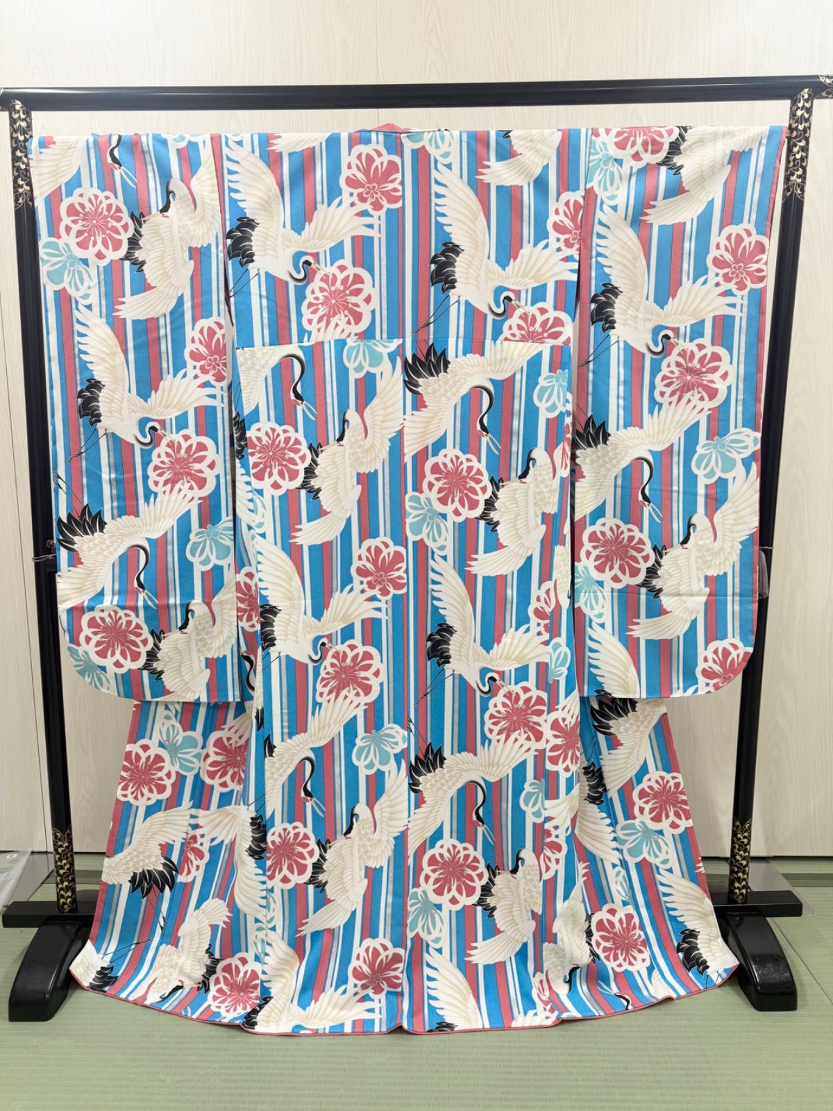 振袖 フルセット 長襦袢セット 成人式 パープル バタフライ 9月20日まで限定価格！振袖 フルセット 長襦袢セット パープル バタフライ