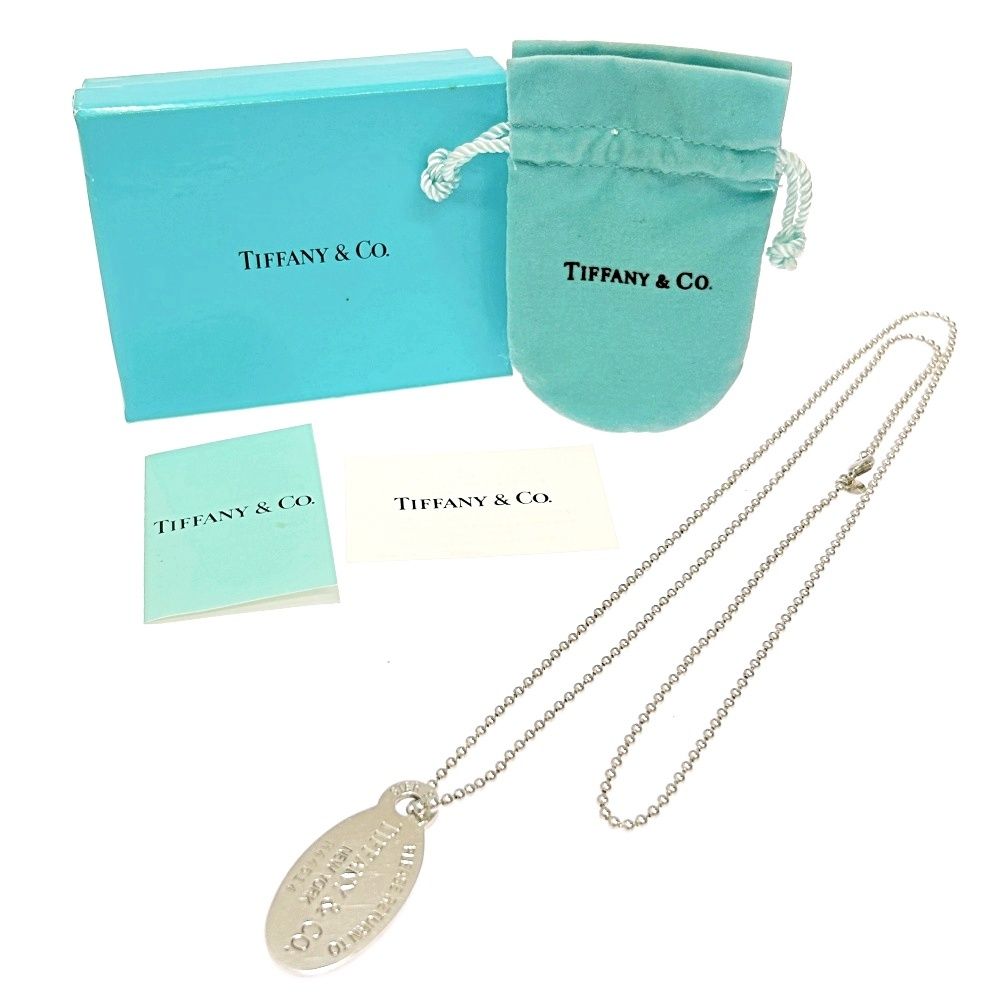 ティファニー マネークリップ リターントゥ オーバルタグ シルバー925 箱付き TIFFANY&Co. Tiffany & Co. ティファニー マネークリップ