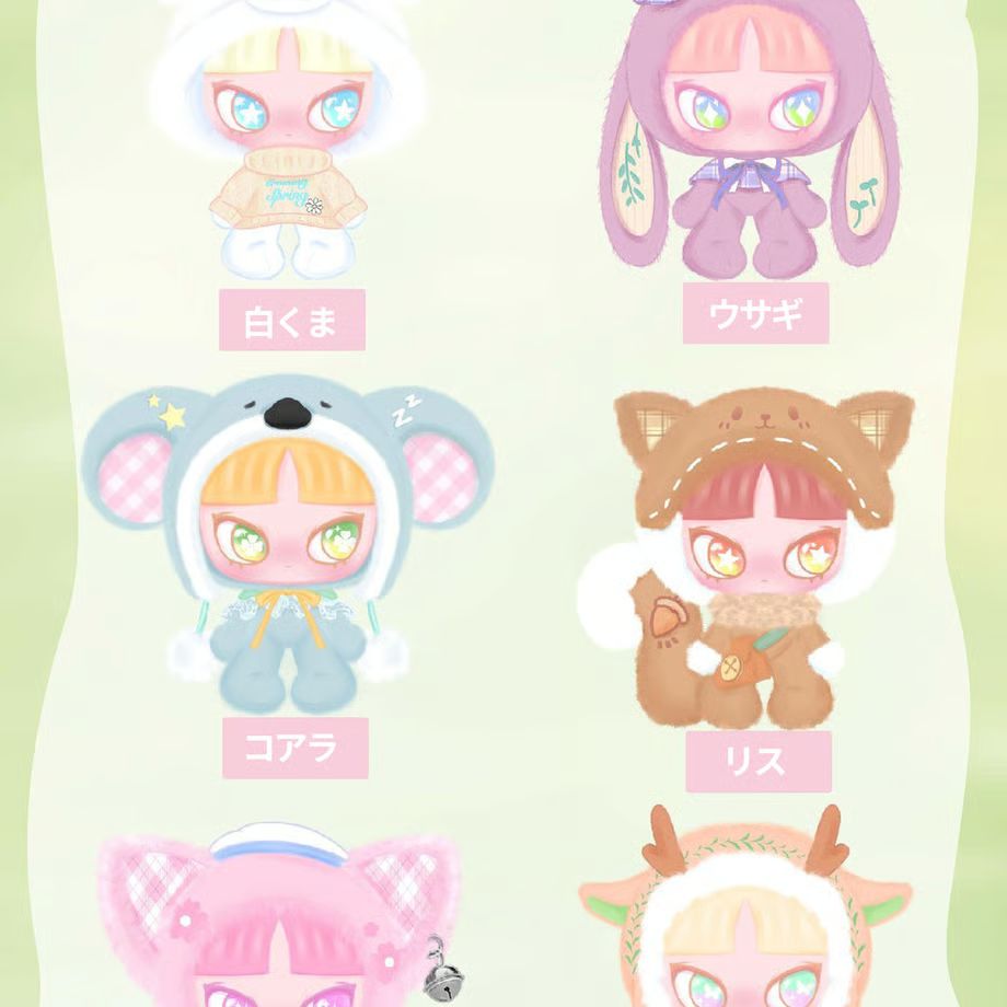 玩楽拾刻「INN音：春をお迎え」 ぬいぐるみブラインドボックス