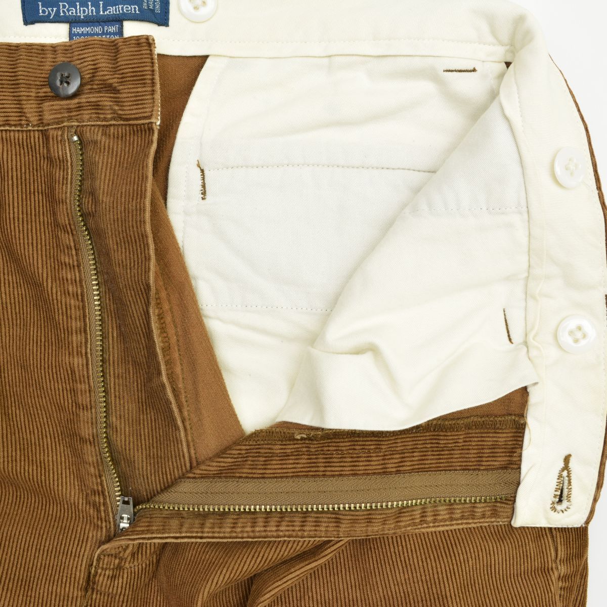 ラルフローレン HAMMOND PANT 2タック コーデュロイパンツ ベージュ POLORALPHLAUREN】HAMMOND PANT 2タックコーデュロイパンツ