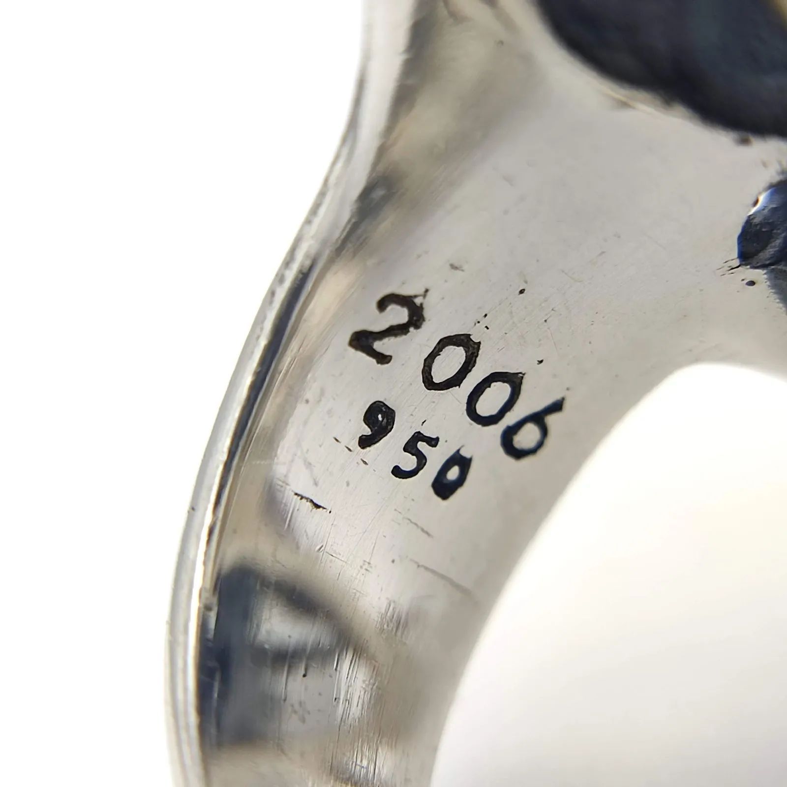 美品】ZOCALO ソカロ サーベルタイガーリング Lサイズ SILVER シルバー 