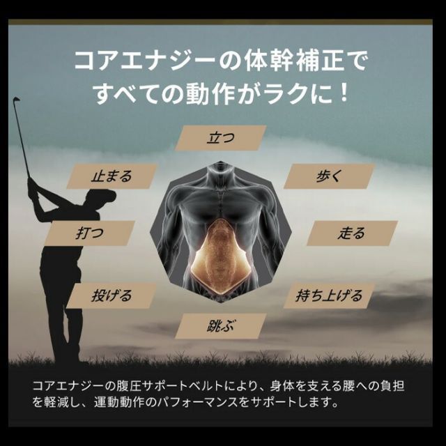 種類11：ブラック/ホワイト コアエナジー CLASSIC 体感を