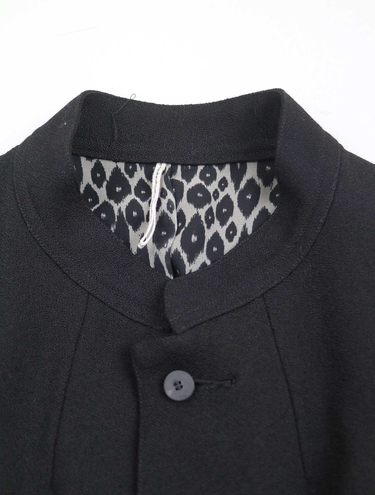 m's braque 21AW 裏地レオパード ウールセットアップ ブラック m's braque 21AW 裏地レオパード ウールセットアップ ブラック