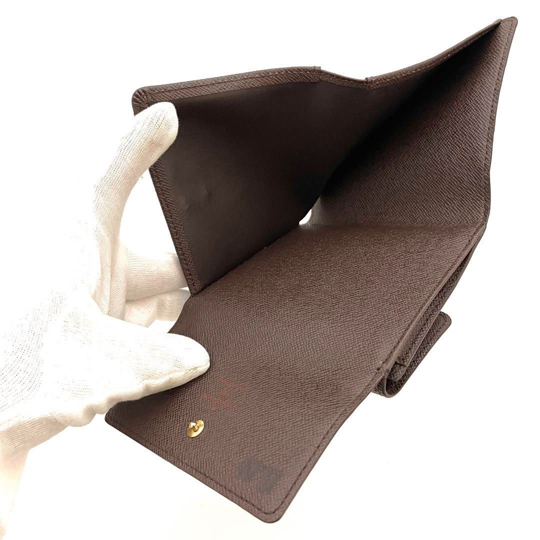 ✨カード大容量✨Louis Vuitton ルイヴィトン モノグラム Wホック  