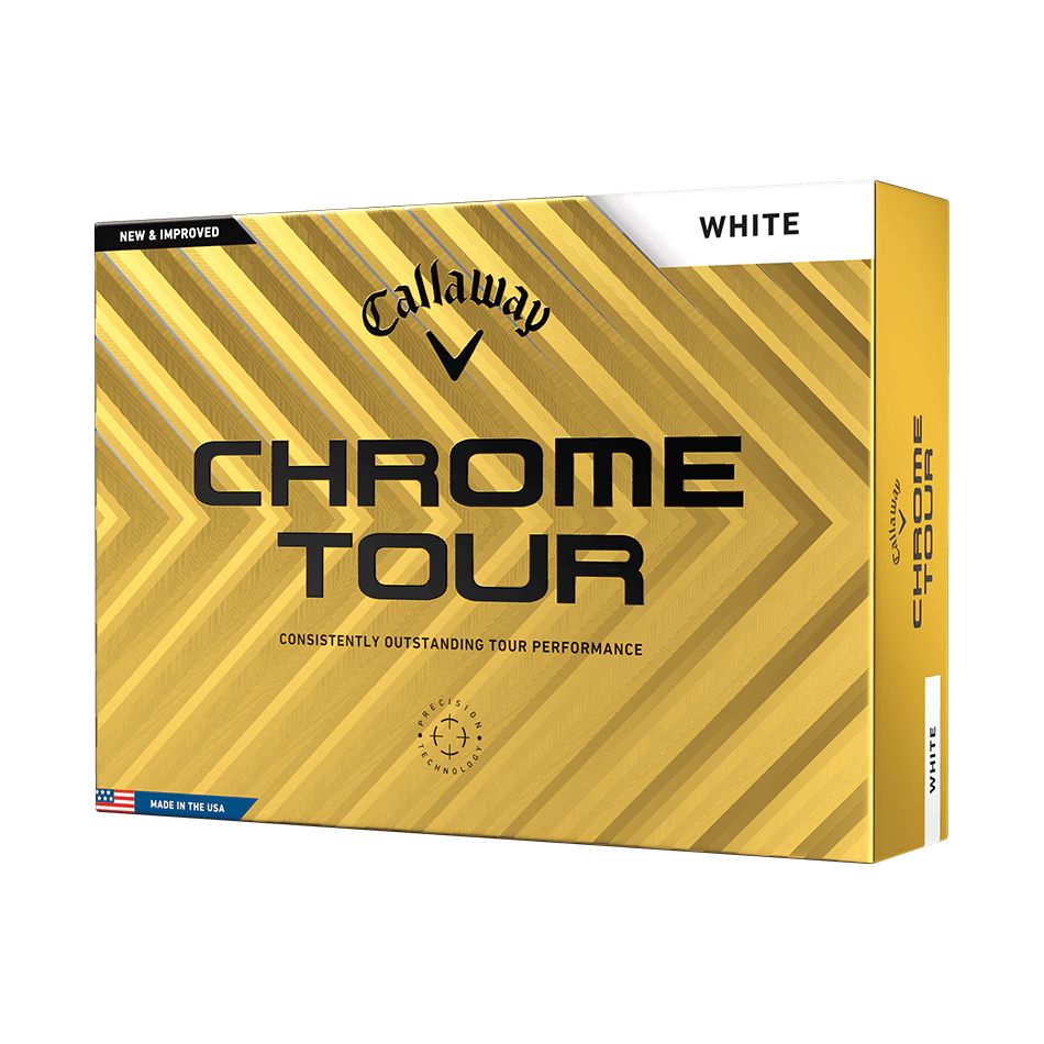 キャロウェイ CHROME TOURボール ホワイト 1ダース キャロウェイ