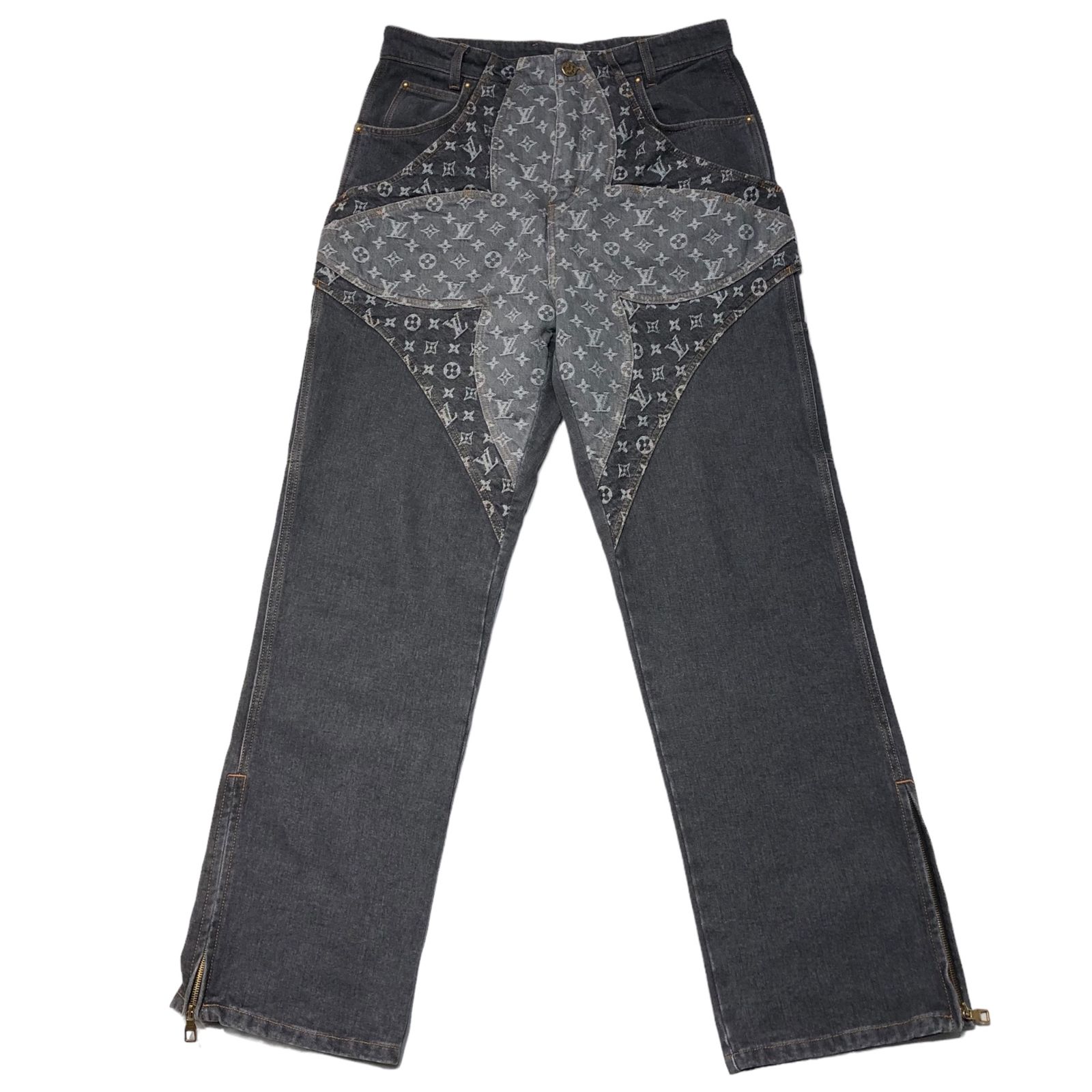 LOUIS VUITTON(ルイヴィトン) 23AW monogram flower denim pants