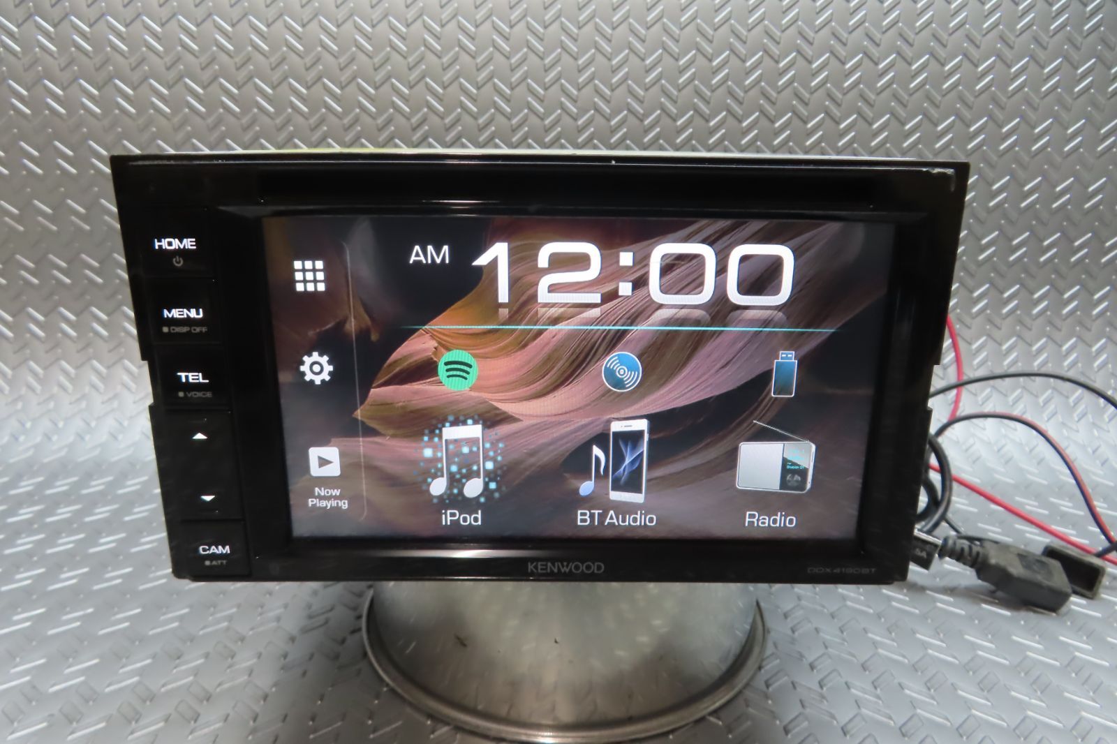 完動品保証付 W6327|ケンウッド ディスプレイオーディオ DDX4190BT Bluetooth内蔵
