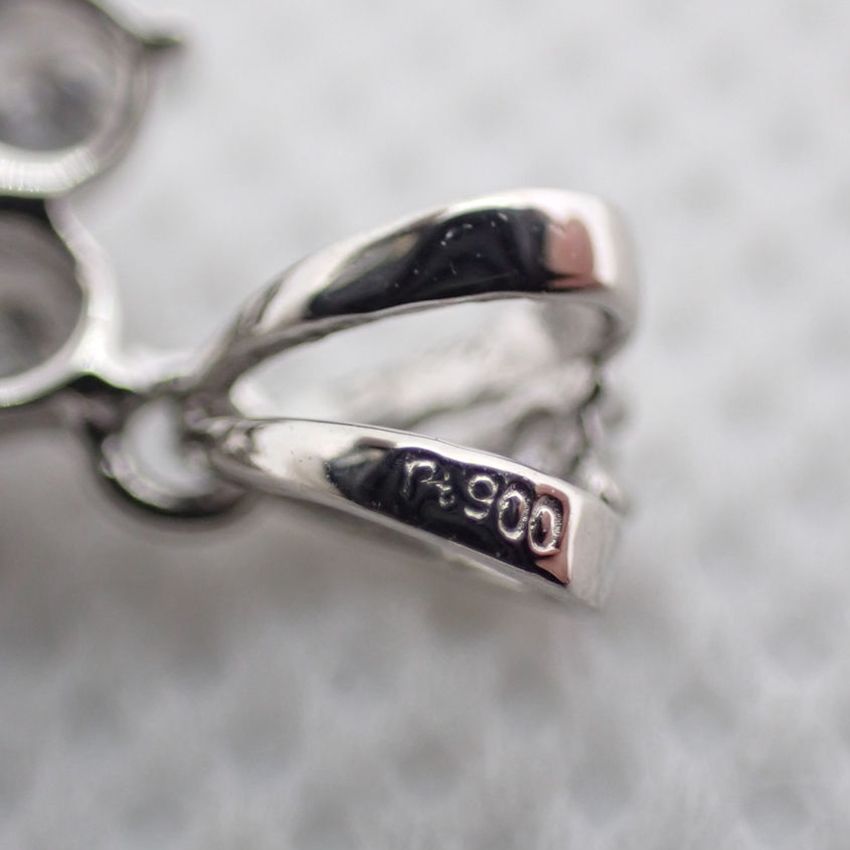 新品】Pt900 ダイヤモンド フラワー ペンダントトップ[f6-7］ - メルカリ