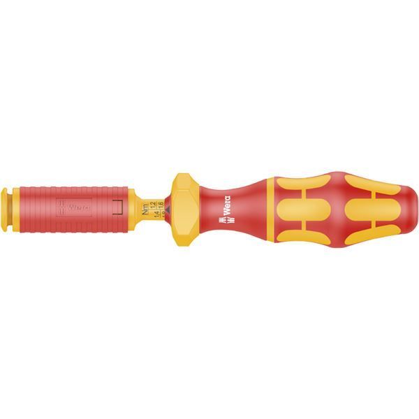 WERA ヴェラ アジャスタブル 絶縁 トルクドライバー トルク調整範囲1.2-3.0N.m 074750 工具 ツール DIY 作業工具 道具