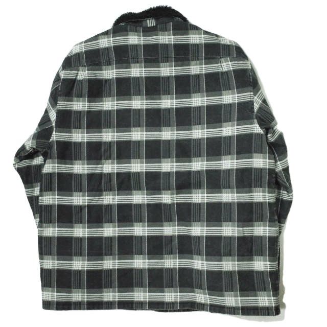 値下げSupreme Faux Fur Collar Flannel Shirt Supreme Faux Fur Collar Flannel Shirt (FW21) - $148