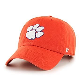 NCAA 47?クリーンナップ 調整 キャップ フリーサイズ One Size オレンジ