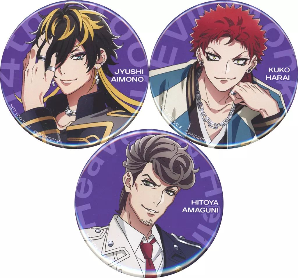 ヒプノシスマイク Bad Ass Temple 缶バッジ 中古】バッジ・ピンズ [単品] Bad Ass Temple(ナゴヤ・ディビジョン