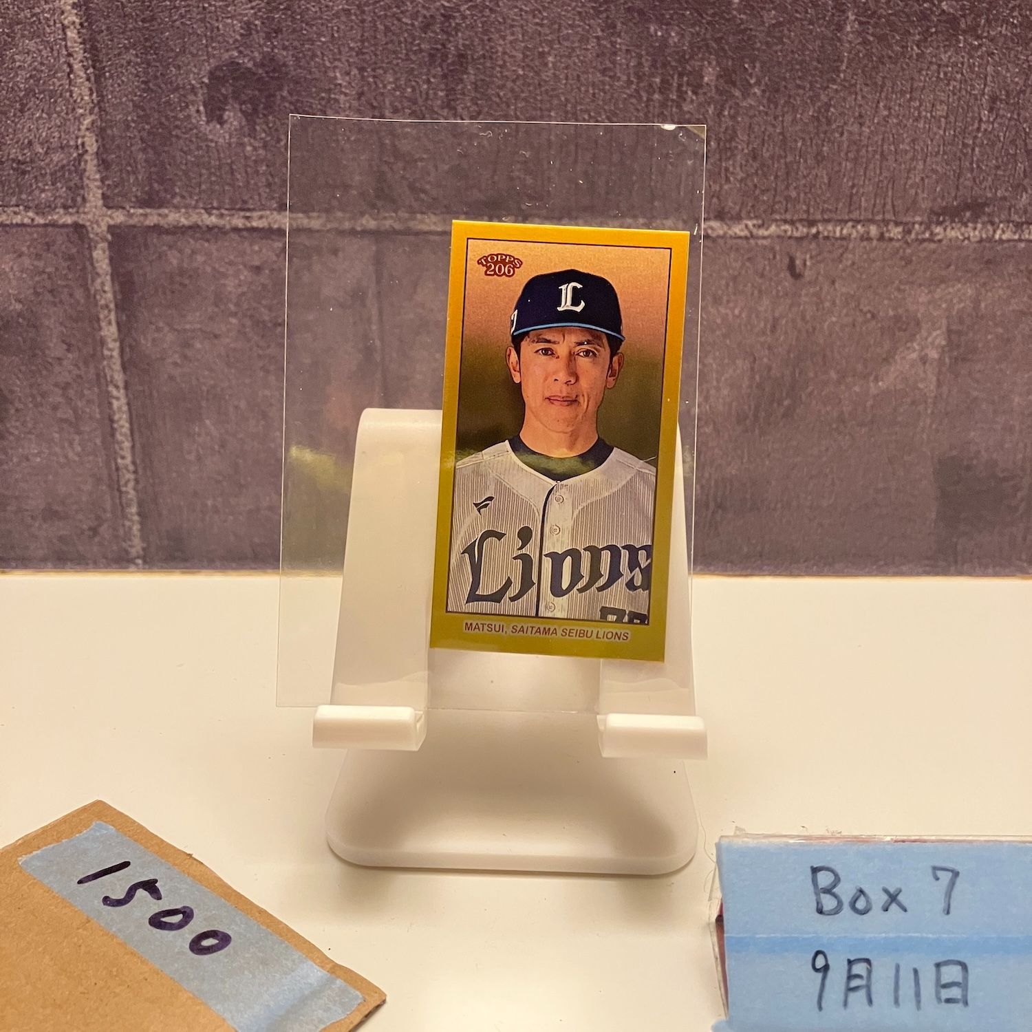 2024 Topps 206 松井稼頭央 33/50 埼玉西武ライオンズ Gold