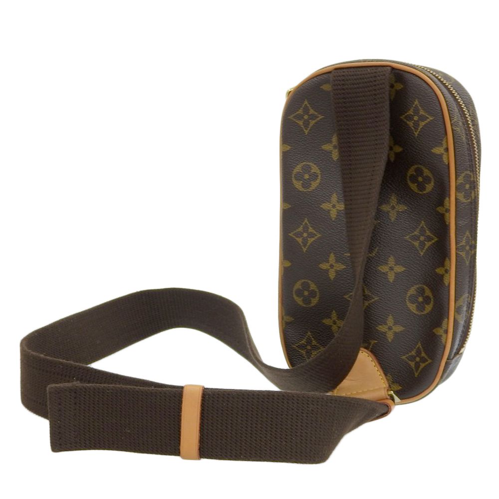 ルイヴィトン ポシェット・ガンジュ ウエストバッグ 超美品 LOUIS VUITTON ルイ・ヴィトン ポシェットガンジュ モノグラム
