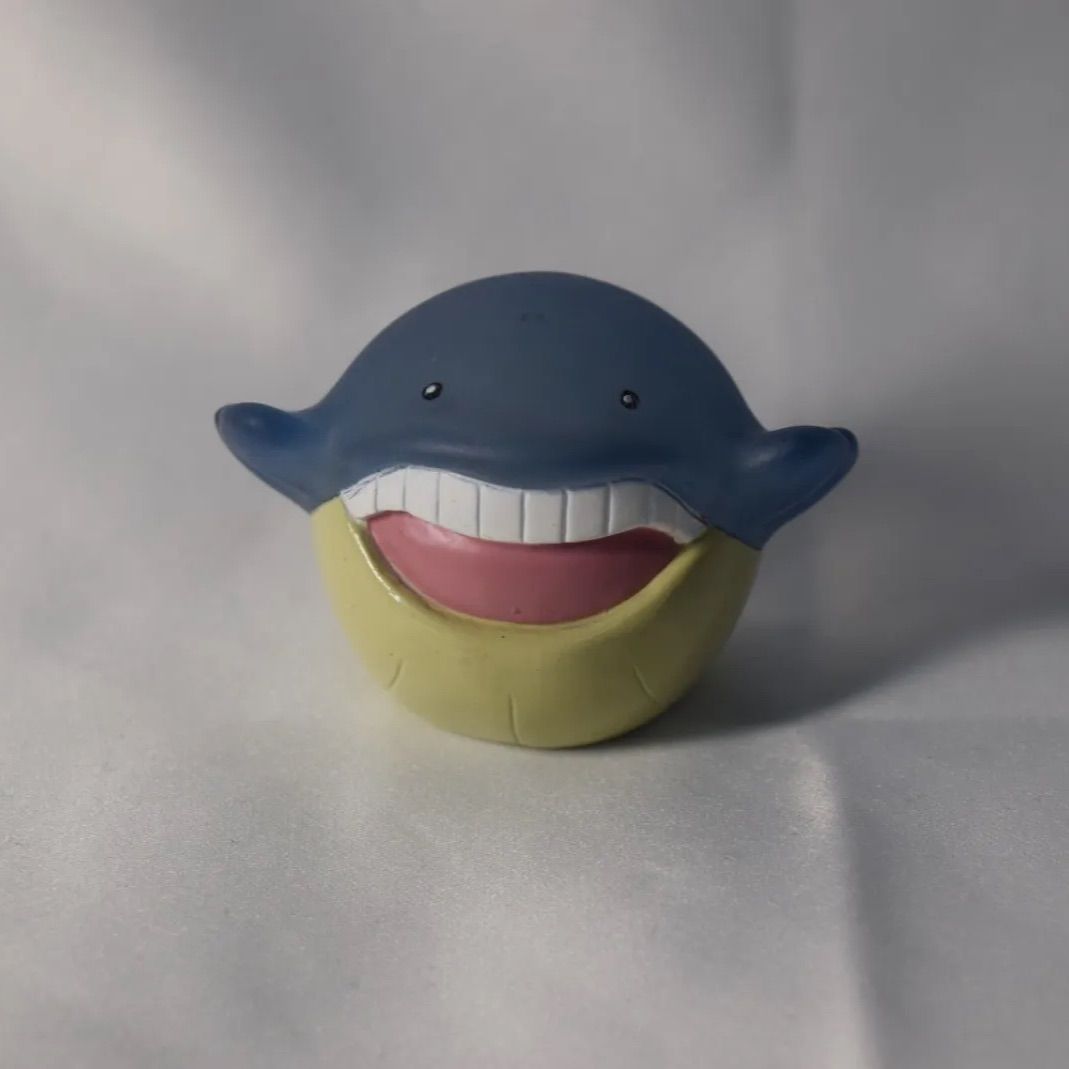 ホエルコ 指人形 クリア ポケモンキッズ 指人形【ホエルコ】クリアタイプ ソフビ