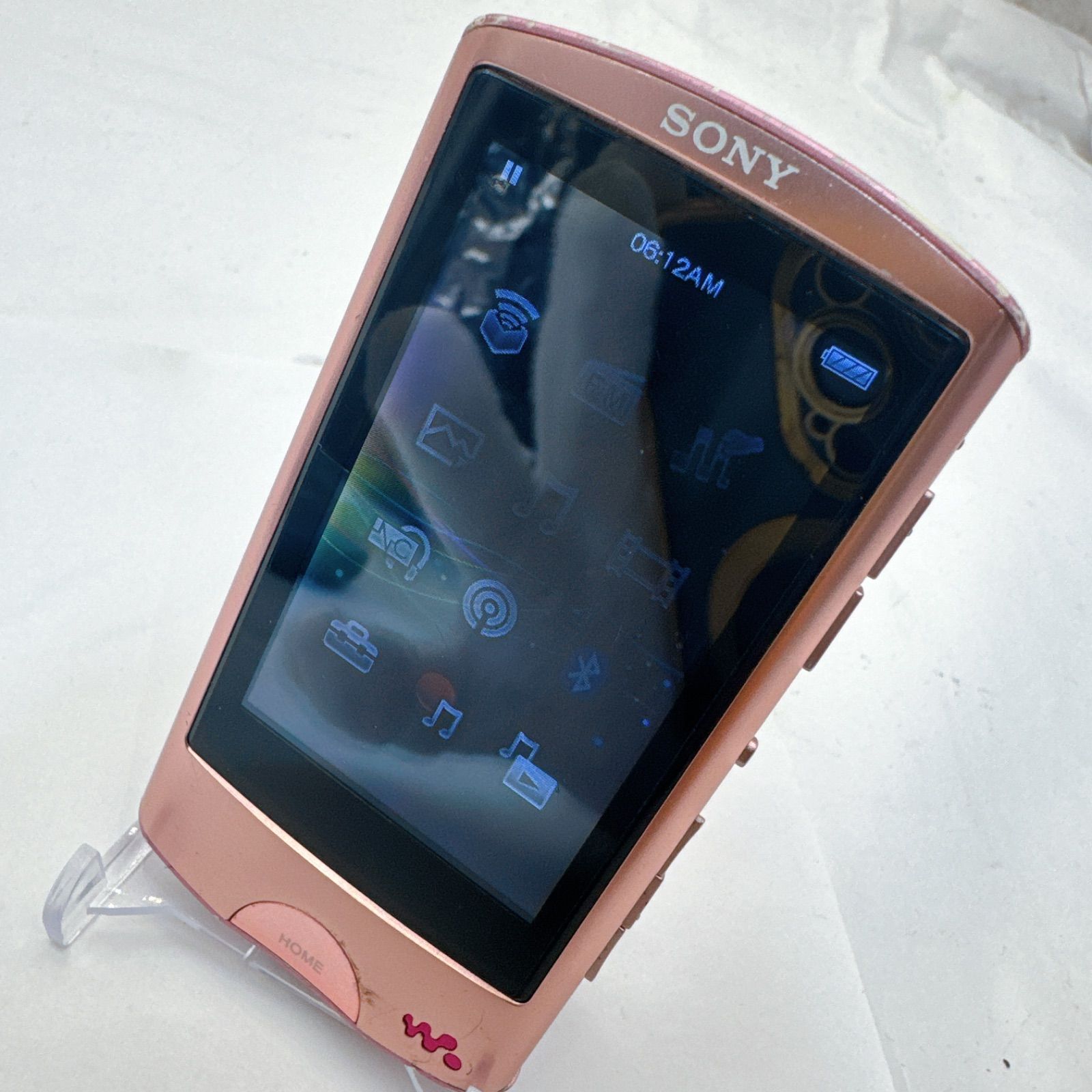 SONY ウォークマン NW-A866 32GB ピンク｜液晶右上にムラあり・ボタン