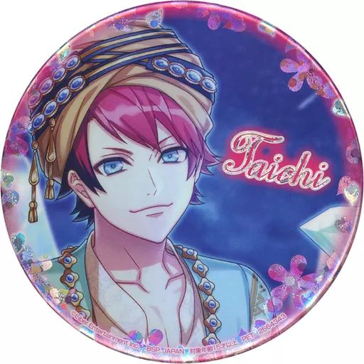 中古】バッジ・ピンズ 七尾太一 ホログラム缶バッジ～shine flower