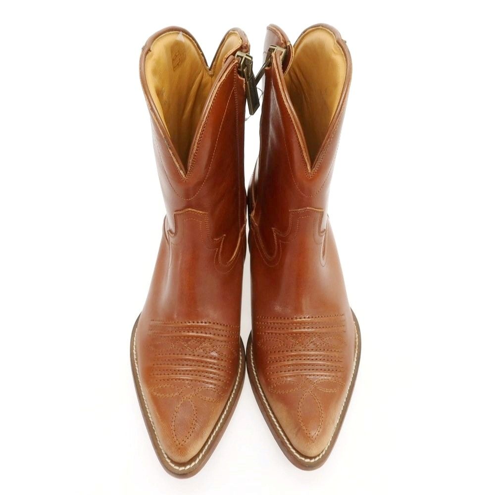 ディースクエアード DSQUARED2 レザー ウエスタンブーツ ブラウン サイズ40 メンズ