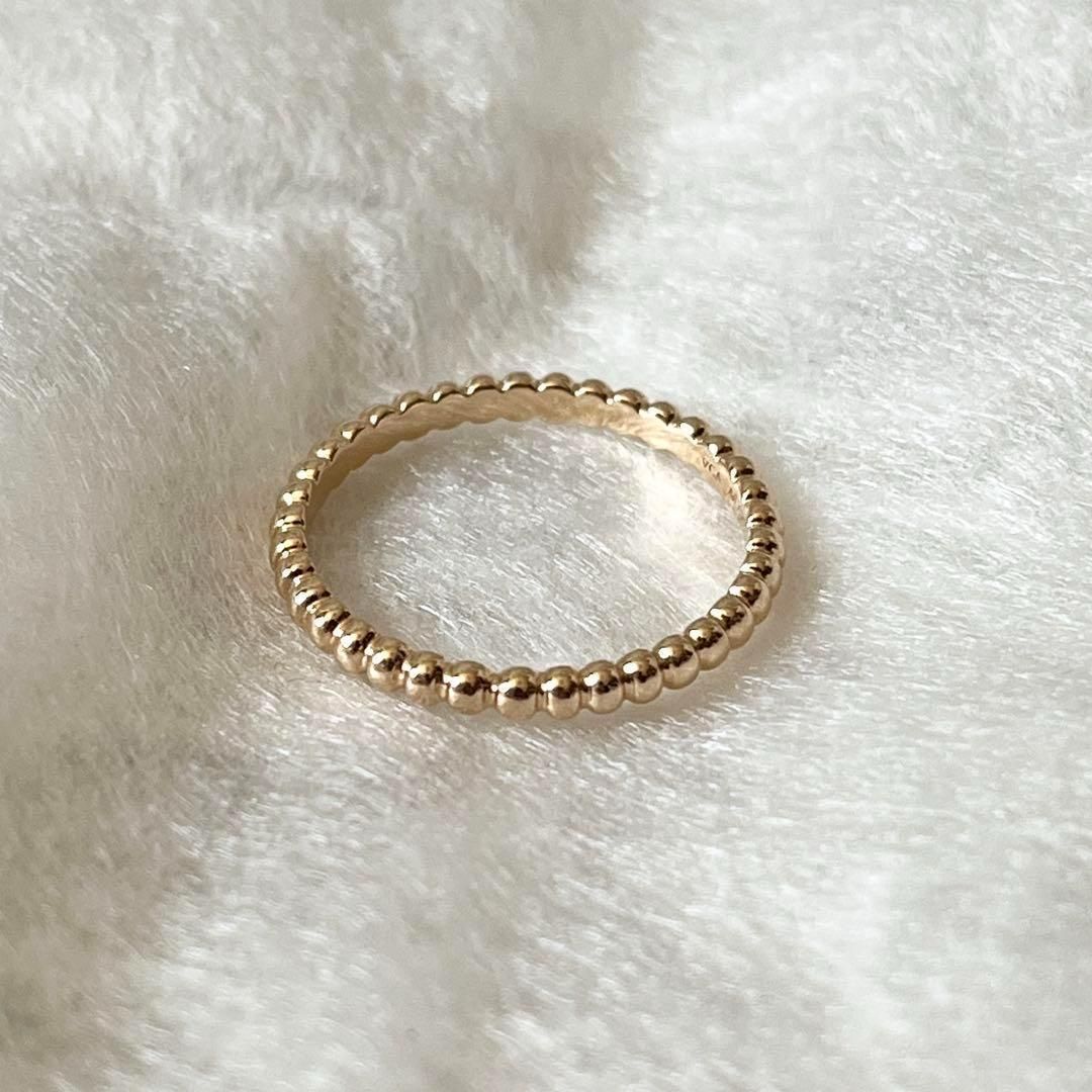 Van Cleef & Arpels ペルレスモールゴールドリング　46号 Van Cleef & Arpels ペルレスモールゴールドリング 46号 ペルレ