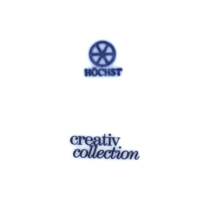 ヘキスト HOCHIST creative collection 白磁 カップ＆ソーサー 2客