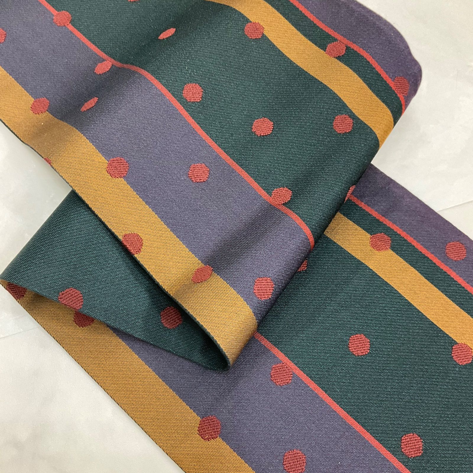 kimono+one○未使用同然○最高級西陣織○素敵な半幅帯○リバーシブル 