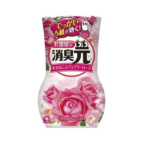 まとめ 小林製薬 お部屋の消臭元幸せはこぶフェアリーローズ 400ml 1セット 3個 ×10セット