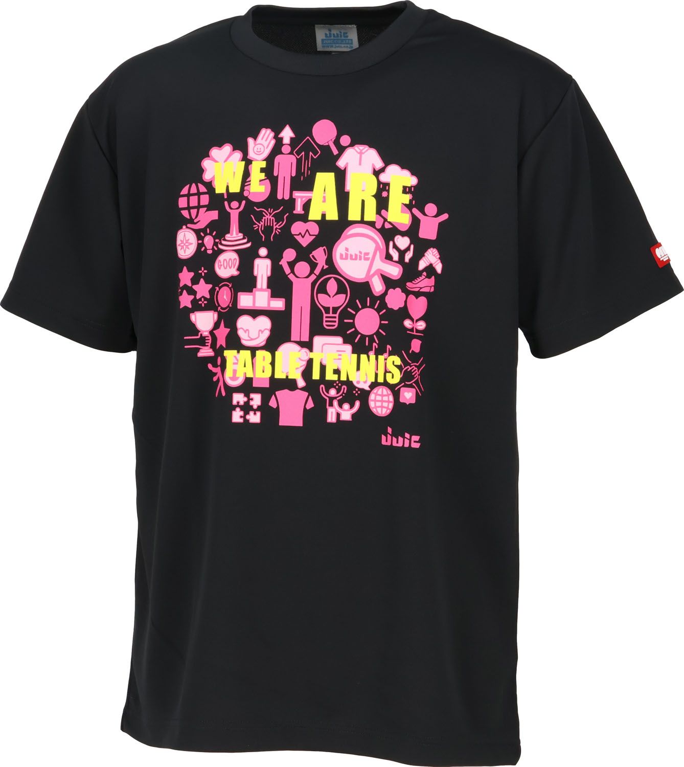 ジュウイック JUIC 卓球 WEE ブラック  5663 LP ライトピンク 130