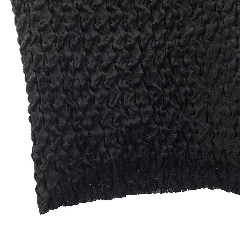 CITYSHOP / シティショップ | 2024SS | VARIATION PLEATS PULLOVER バリエーションプリーツプルオーバー | F | ブラック | レディース CITYSHOP / シティショップ | 2024SS | VARIATION PLEATS PULLOVER