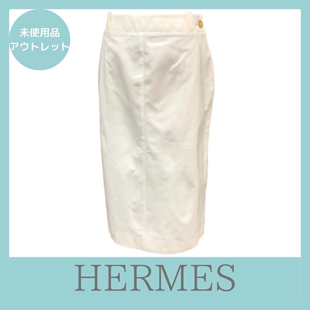 HERMES スカート グリーン #38 - レディース