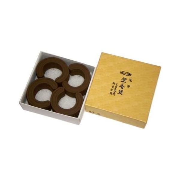 最高 玉初堂のお線香 沈香薫香炭 馬蹄型 大20枚 #871