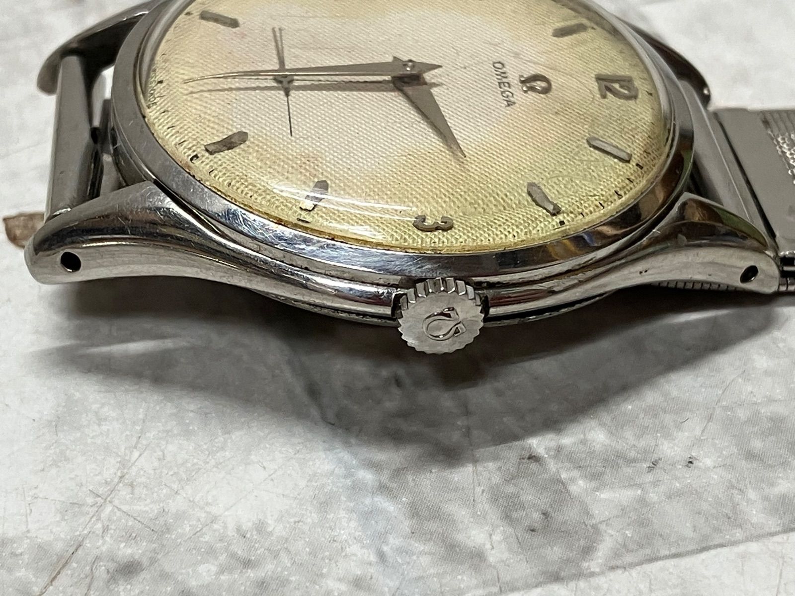 8. OMEGA オメガ 腕時計 手巻き 機械式 スモセコ スモールセコンド 265