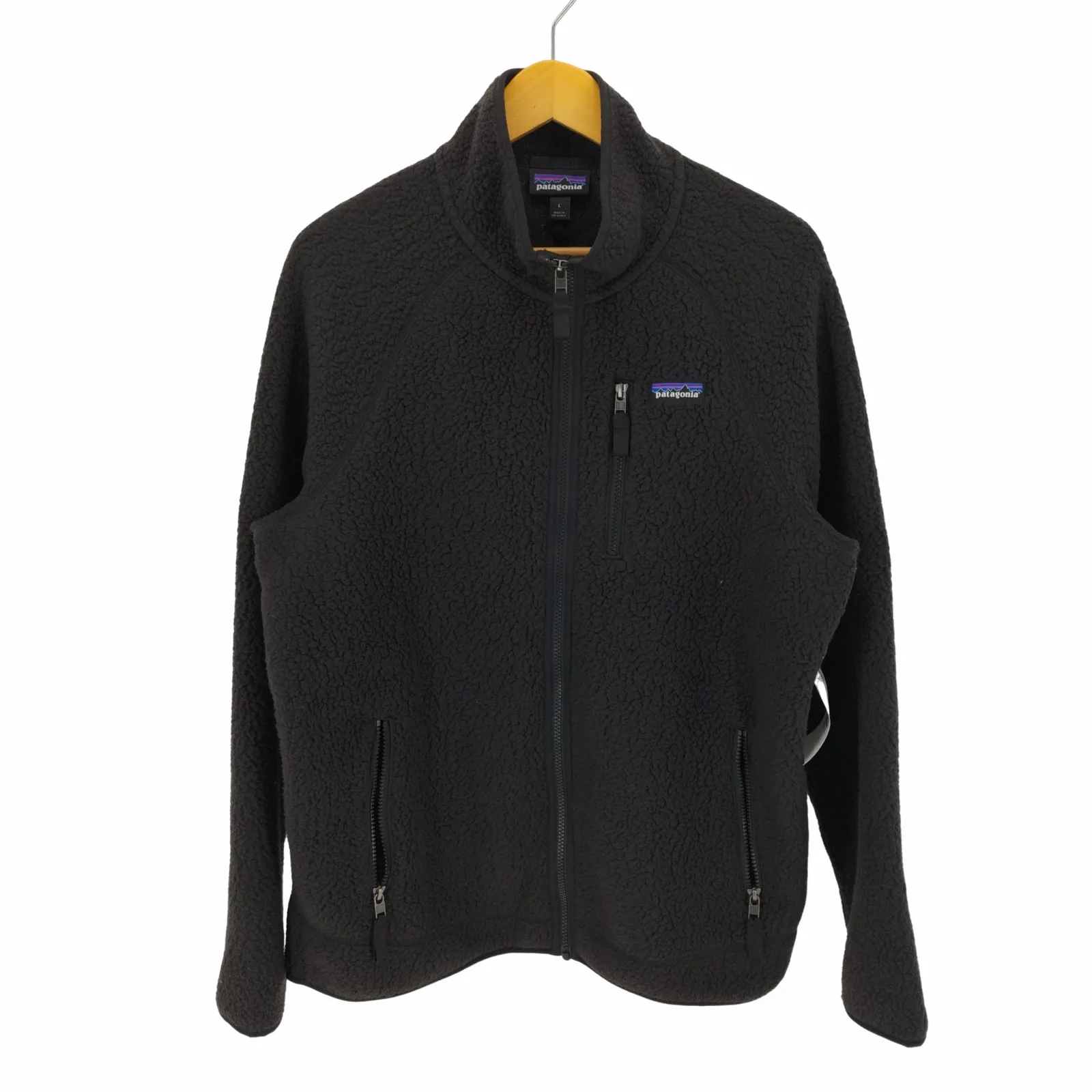patagonia レトロパイルジャケットM ブラック patagonia パタゴニア レトロパイルジャケット Mサイズ 中古