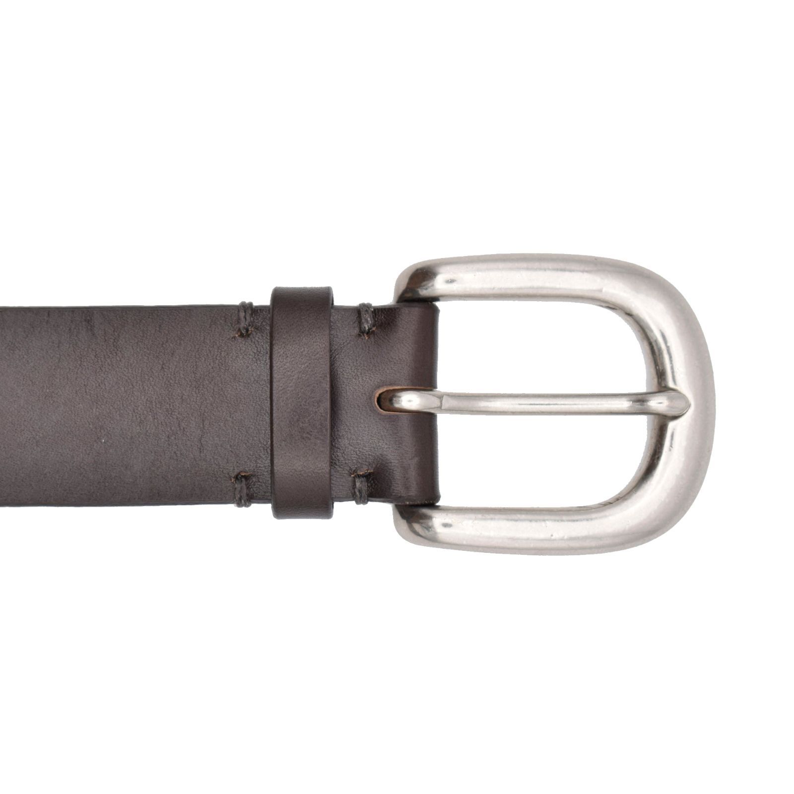 MINEDENIM｜マインデニム Double Studs Leather Belt （BROWN
