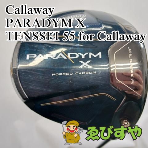 入間【中古】 ドライバー キャロウェイ PARADYM X TENSSEI 55 for Callaway S 9[5237]