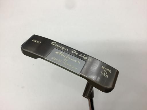 ゲージデザイン Gauge Design ALUINSER GAA0 パター PT スチール フレックスその他 メンズ 男性用 右利き 右用 Cランク ゴルフクラブ