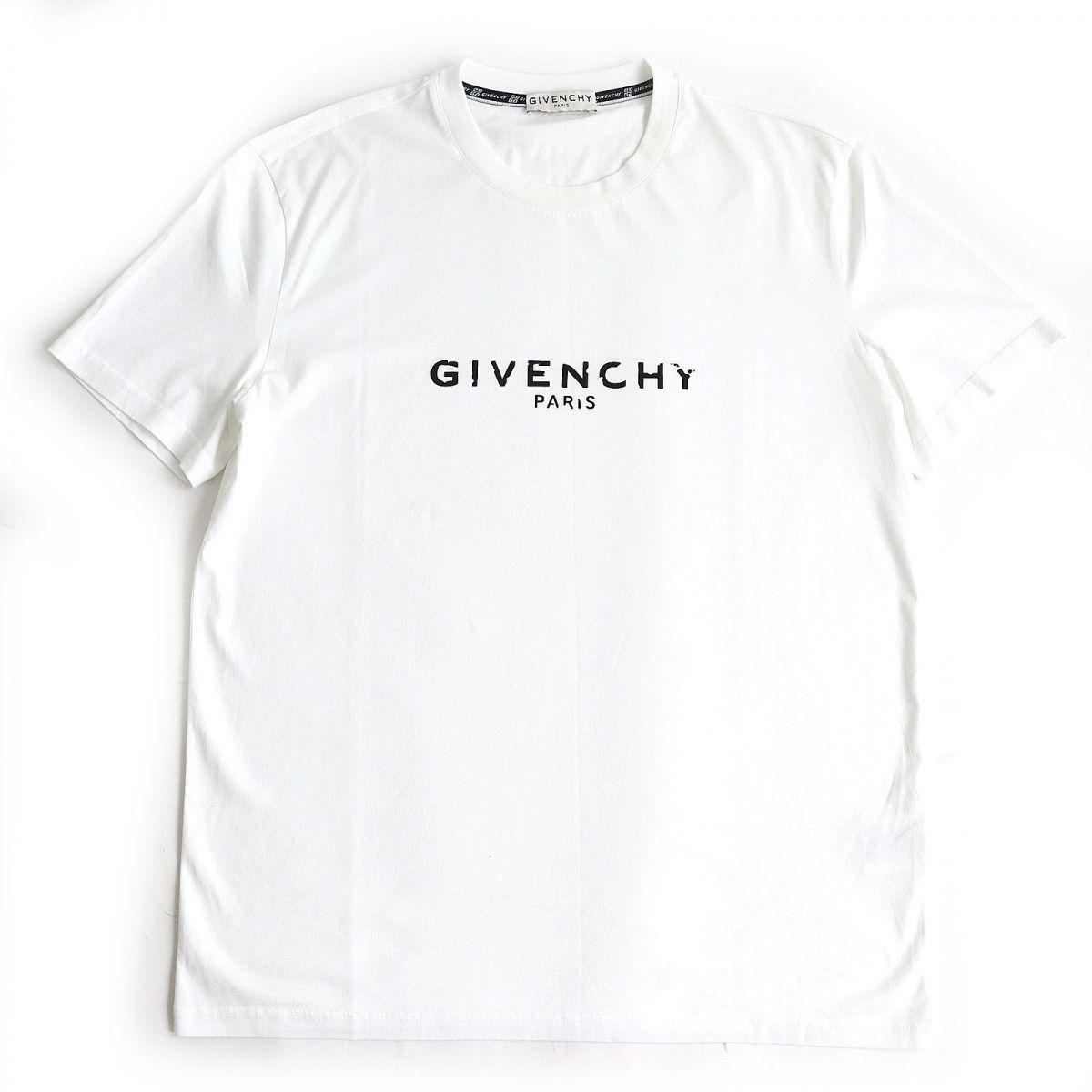 安心の正規品はサイト GIVENCHY ロゴ コットン ヴィンテージ T